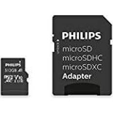 Philips MicroSDXC Card 512GB Class 10 UHS-I U1 incl. Adapter