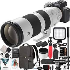 Digital Cameras Sony a7R III Mirrorless Full Frame Camera 200-600mm G OSS Lens SEL200600G Kit Bundle