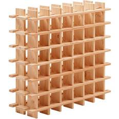 Punainen Viinikaapit Astigarraga Pinewood Wine Rack