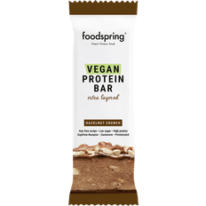 Haselnuss Riegel foodspring Vegan Protein Bar Extra Layered, Hazelnut Crunch