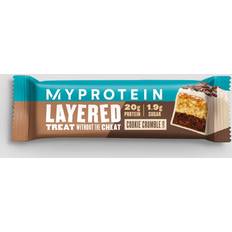 Barato Bares Myprotein Barrita Proteica Layered 60g Cookie Crumble