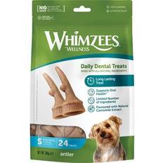 ELDORADO Whimzees Antler Snack Dental M Para Perros Medianos 1x12 Unidades