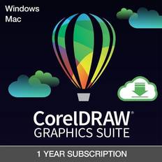 Coreldraw graphics suite Corel DRAW Graphics Suite ESD 1 year 1 user Mac Elektronisk Kode leveres indenfor 30 min inden for åbningstid