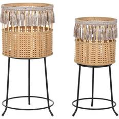 Dkd Home Decor Set of Planters 35 x 35 x 68 cm ∅32cm