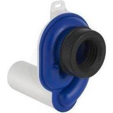 Geberit 152.950 2 Inch Horizontal Urinal Trap Alpine White
