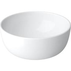 CERSANIT Moduo White Ceramic Circular Bathroom Sink 15cm H x 35cm W x 35cm D