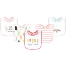 Red Drool Bibs Touched By Nature Unisex Organic Cotton Bibs, Popsicle, One Size