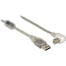 DeLock Câble USB B USB 2.0 3 m Transparent