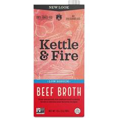 Best Broth & Stock Kettle & Fire Cooking Broth, Beef 32 carton