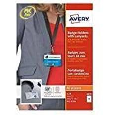 AVERY Zweckform Name Badge Holder with Lanyard 60x90mm