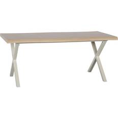 BigBuy Home Natural Cream Dining Table 90x180cm