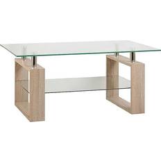 Transparent Coffee Tables SECONIQUE Milan Glass Coffee Table