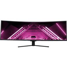 120hz gaming monitor Monoprice Curved Gaming Monitor 49in 32:9 1800R 5120x1440p DQHD 120Hz Adaptive Sync