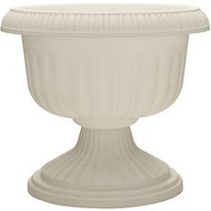 Southern Patio Pots, Plants & Cultivation Southern Patio Dynamic 18 White Resin Grecian Urn Planter Pot