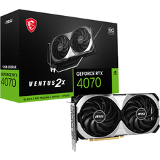 MSI GeForce RTX 4070 VENTUS 2X OC 1 x HDMI 3 x DP 12GB