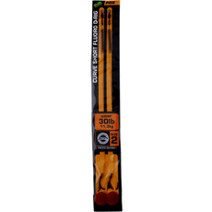 Angelausrüstung Fox Edges Curve Short Rigs Fluoro D-Rig Illusion Gr.2 11,3kg 2Stk
