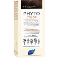 Phyto Capelli Sani e Splendenti Color Colorazione Permanente Delicata 5,7 Castano Chiaro Tabacco