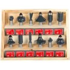 Proline Fräser, 93122 Carpentry cutter set 12 pieces TF1200, TF1500K