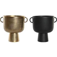 Dkd Home Decor 36 Gyllene Aluminium Modern Vas
