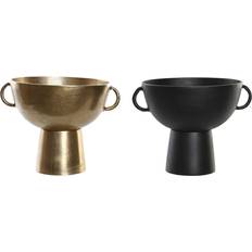 Aluminium - Svarta Vaser Dkd Home Decor Modern Vas 2st