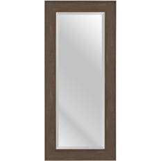 BigBuy Home 56 2 Wood Brown Wall Mirror