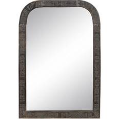 BigBuy Home 77 3 113 Wood Brown Wall Mirror