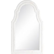 BigBuy Home 63 3 White Fir wood Wall Mirror