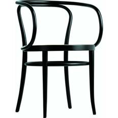 Thonet Sillas Thonet 209 Bugholz-Armlehnstuhl Mit Rohrgeflecht Schwarz TP 29/gebeizt/Sitz Rohrgeflecht Mit Netzverstärkung/inkl. Kunststoffgleiter Silla de oficina