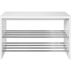 HAKU Möbel Giasa Storage Bench 55cm H X 81cm W X 30cm D Shoe Rack