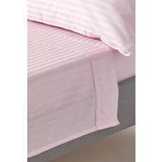 Homescapes Dusky Violet Egyptian 330 Thread Count Bed Sheet Pink, Purple