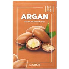 The Saem Natural Mask Sheet Argan Brightening Face Sheet Mask