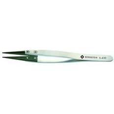 Pincetten Bernstein AG 125 mm, Stainless Steel, Flat, ESD Tweezers