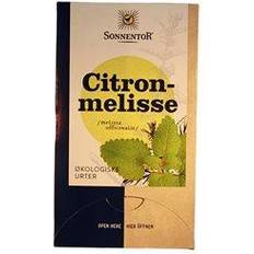 Citronmelisse te Rømer Citronmelisse tebreve Sonnentor Øko