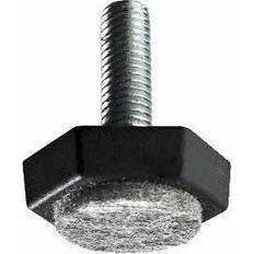 Balken Hettich Hettich Möbelfuß mit Filz M8 x 23 mm Stahl/Kunststoff/Filz, 2 Stück