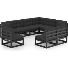 Utemöbler vidaXL dynor Loungeset