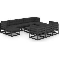 Utemöbler vidaXL dynor Loungeset