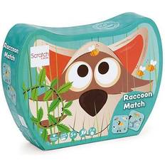 Kort- & brettspill Scratch Compact Matching Game Raccoon Games for Ages 5 to 12 Fat Brain Toys