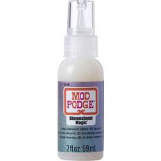 Glitter Glue Mod Podge Dimenional Magic Glitter Carded 2oz-Irid