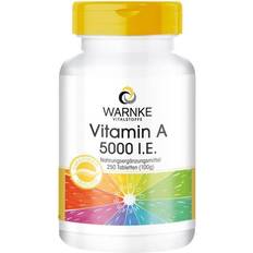 Warnke Vitalstoffe Vitamin A 5.000 I.E. Tabletten 250