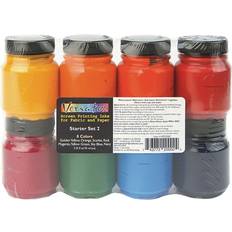 Acrylic Paints Jacquard Versatex Screen Printing Ink Starter Set #2