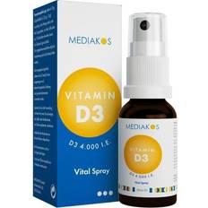 Vitamine & Nahrungsergänzung Vitamin D3 4000 I.E. Mediakos Vital Spray