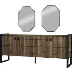 Skänk valnöt LOTO LIVING Tera Skänk Sideboard