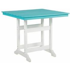 Tables Ashley Eisely Square Umbrella Dining Table