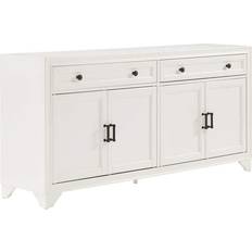 White Sideboards Crosley Furniture Tara Collection CF4209-WH Sideboard