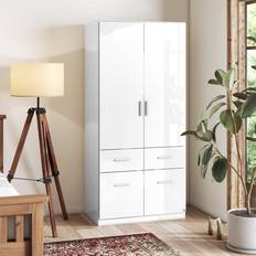 Celle 2 Door Highgloss White Alpine