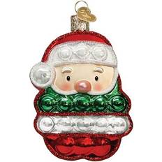 Ornaments Santa Popper Glass Blown