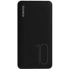 Romoss powerbank Romoss bank Zusatzakku 10 10000 mAh Powerbank, Schwarz