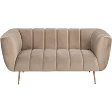 BigBuy Home Synthetic Beige Sofá 166cm Sofá 2 Plazas