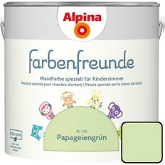 Garne & Handarbeitsbedarf Alpina Dispersionsfarbe »Farbenfreunde« Papageiengrün, matt gruen