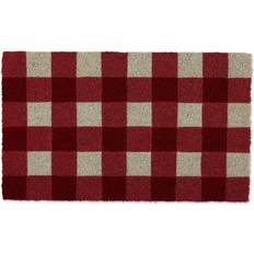 White Entrance Mats Design Imports Buffalo Check Stylish Farmhouse Red, White